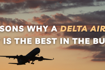 Delta Airlines flight business class